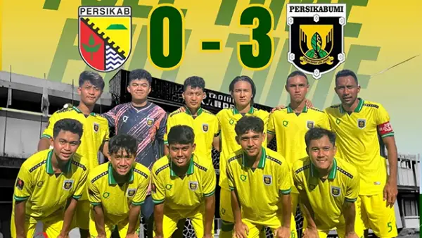 Persikabumi berhasil mengamankan 3 poin penting di laga kedua Grup C Liga 4 Seri 1 Piala Gubernur Jawa Barat 2025, Kamis (6/11/2025). (Sumber : Dok Persikabumi).