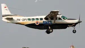 Operasi modifikasi cuaca di wilayah Jakarta dan Jabar dilakukan dengan pesawat Cessna Grand Caravan (Sumber: dok Syarif Ahmad K - Jetphotos)