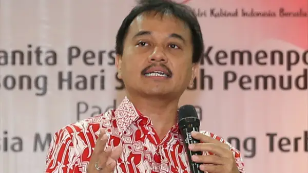 Mantan Menteri Pemuda dan Olahraga (Menpora) Roy Suryo. (Sumber : dok kemenpora.go.id).