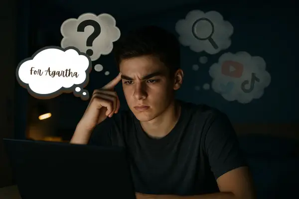 Temuan simbolik pada insiden SMAN 72 Jakut menuntut penelusuran segera terhadap jejak digital pelaku untuk mengidentifikasi konsumsi konten ekstremis, terutama yang berkaitan dengan The Great Replacement Theory (Sumber: Sora)