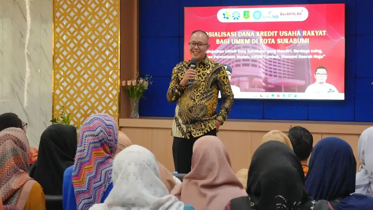 Wali Kota Sukabumi Ayep Zaki sosilisasi KUR untuk UMKM