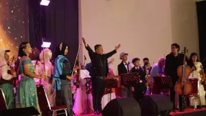 Konser A Journey Through Disney Dreams Sukabumi Violin Community (SVC)di Gedung Rizzy Azzahra, Selabintana, Jumat (7/11/2025) malam. (Sumber : dok violin)