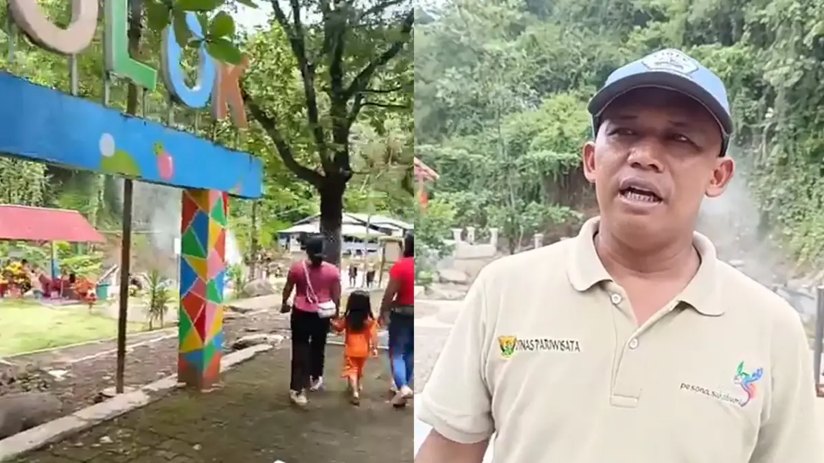 Geyser Cisolok Sukabumi Kembali Ramai Dikunjungi Wisatawan Pasca Diterjang Banjir