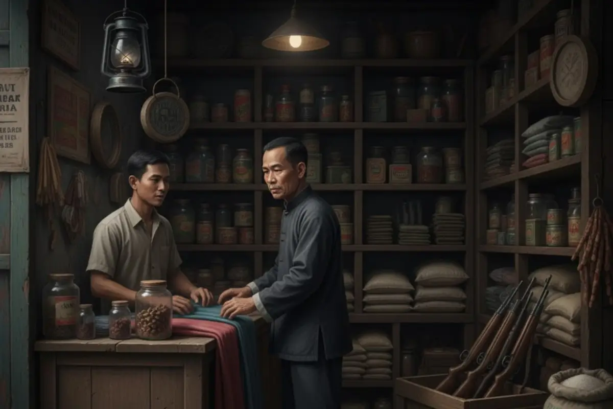 Lay Ting Yung (kesetiaan logistik). Ketiganya membentuk narasi utuh tentang bagaimana sebuah kota kecil memberikan kontribusi monumental pada kemerdekaan