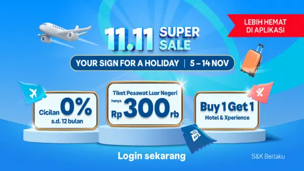 Media Placement Traveloka Foto : Dok. Traveloka