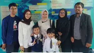 Siswa TK Global Islamic Bilingual School yang berhasil meraih medali perunggu di ajang SEAMO (Southeast Asian Mathematical Olympiad). (Sumber : Dok TK Global Islamic Bilingual School).