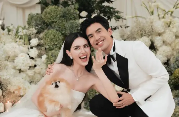 Selamat! Davika Hoorne dan Ter Chantavit Telah Resmi Menikah (Sumber : Instagram/@davikah)