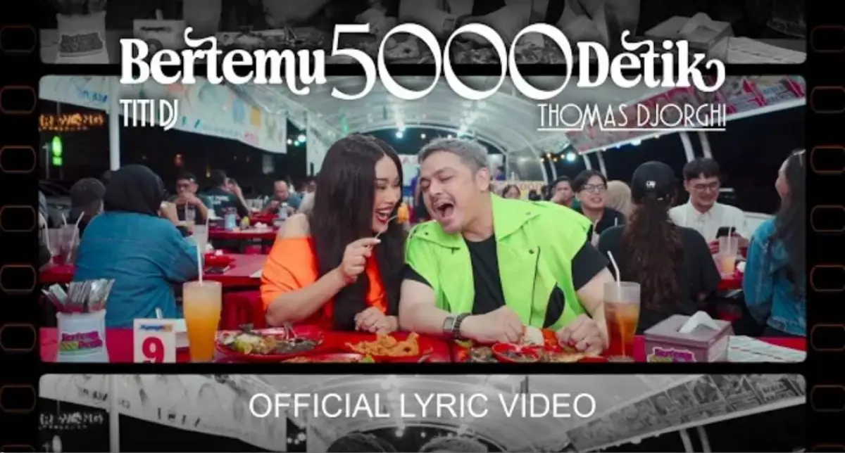 Lirik Bertemu 5000 Detik Titi DJ & Thomas Djorghi, Lagu Tentang Momen Sederhana yang Penuh Arti