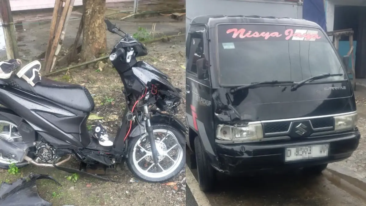 Meninggal Dunia, Pelajar SMP Kecelakaan di Jalan Raya Tegalbuleud Sukabumi