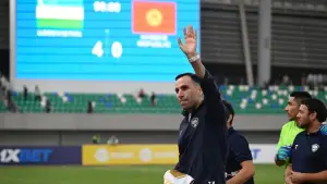 Timur Kapadze ucapkan salam perpisahan dengan Timnas Uzbekistan setalah membawa Kusanov cs lolos ke Piala Dunia 2026 (Sumber: Instagram/@timurkapadze18)
