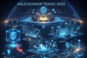 Komputasi Kuantum di tahun 2025 mulai mengukir jejaknya dalam memecahkan masalah yang sebelumnya dianggap mustahil. (Ilustrasi:CanvaAI)