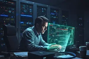 Dugaan pencurian data ini terjadi tak lama setelah Luo menerima surat pemberitahuan pemutusan hubungan kerja (PHK) pada 7 Juli 2025 (Ilustrasi: CanvaAI)