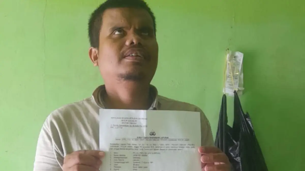 Pedagang Tunanetra Ditipu Pria yang Ngaku Ketua DKM, Saat Berjualan di Masjid Jalur Cibolang Sukabumi