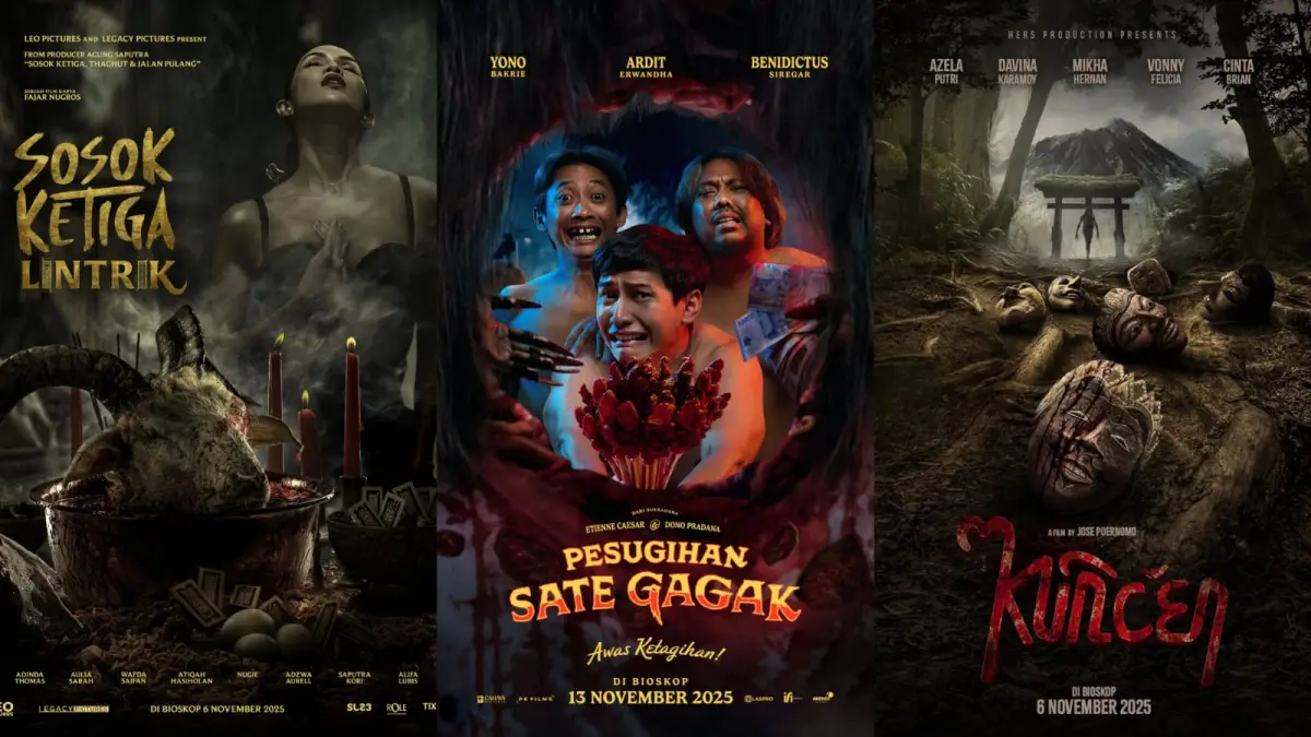 Bulan Penuh Teror! Ini 5 Film Horor Indonesia yang Tayang di Bioskop November 2025