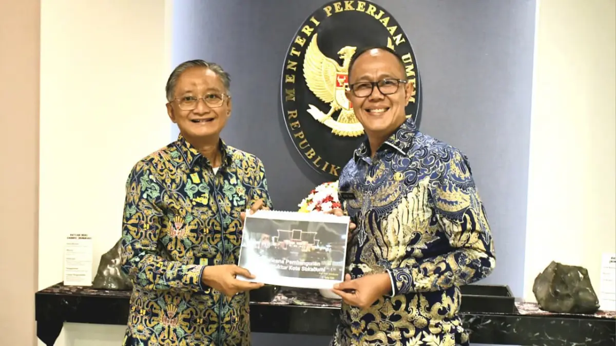 Temui Menteri PU, Wali Kota Sukabumi Minta Suntikan Dana Rp479 M Untuk Tiga Usulan Strategis