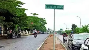 Harga tanah di Jalur Lingkar Selatan atau Jalan Letkol Eddie Soekardi di Sukabumi | Foto : Dok. SukabumiUpdate