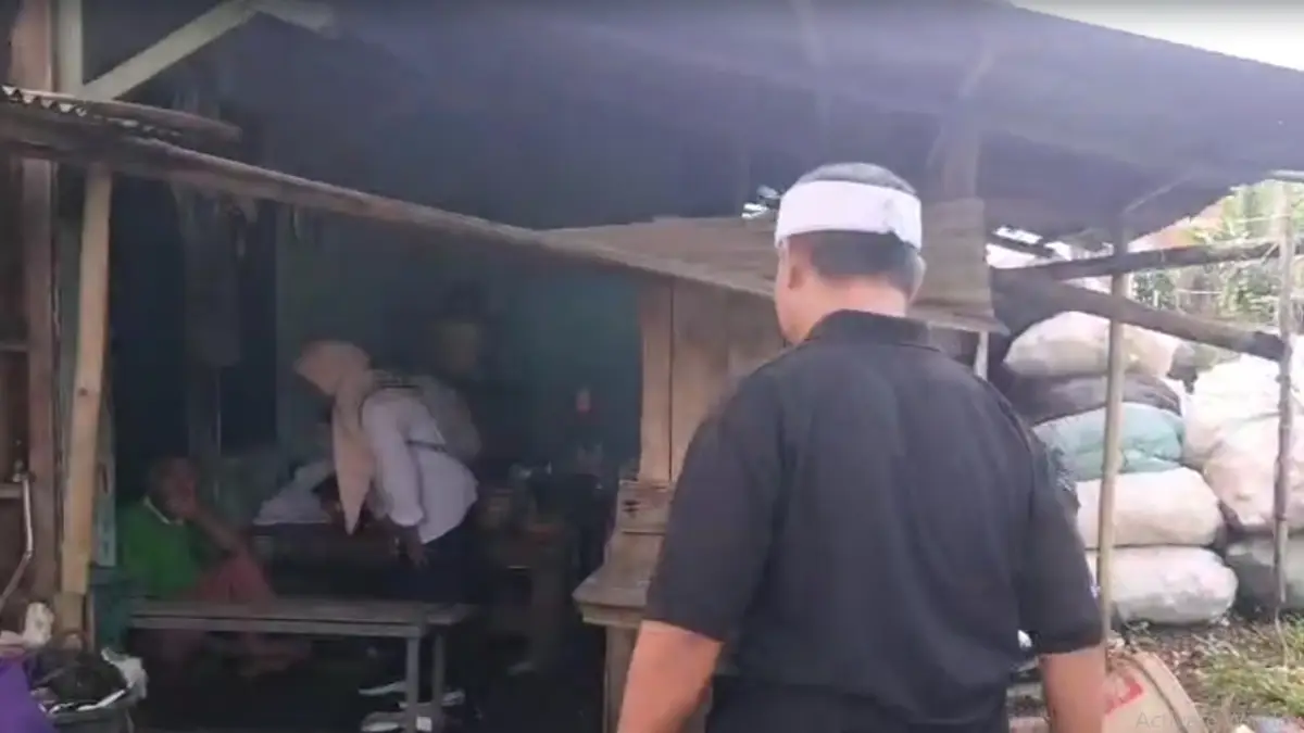 Prihatin! Satu Keluarga di Cikundul Kota Sukabumi Tinggal di Bedeng dan Derita Sakit Berat