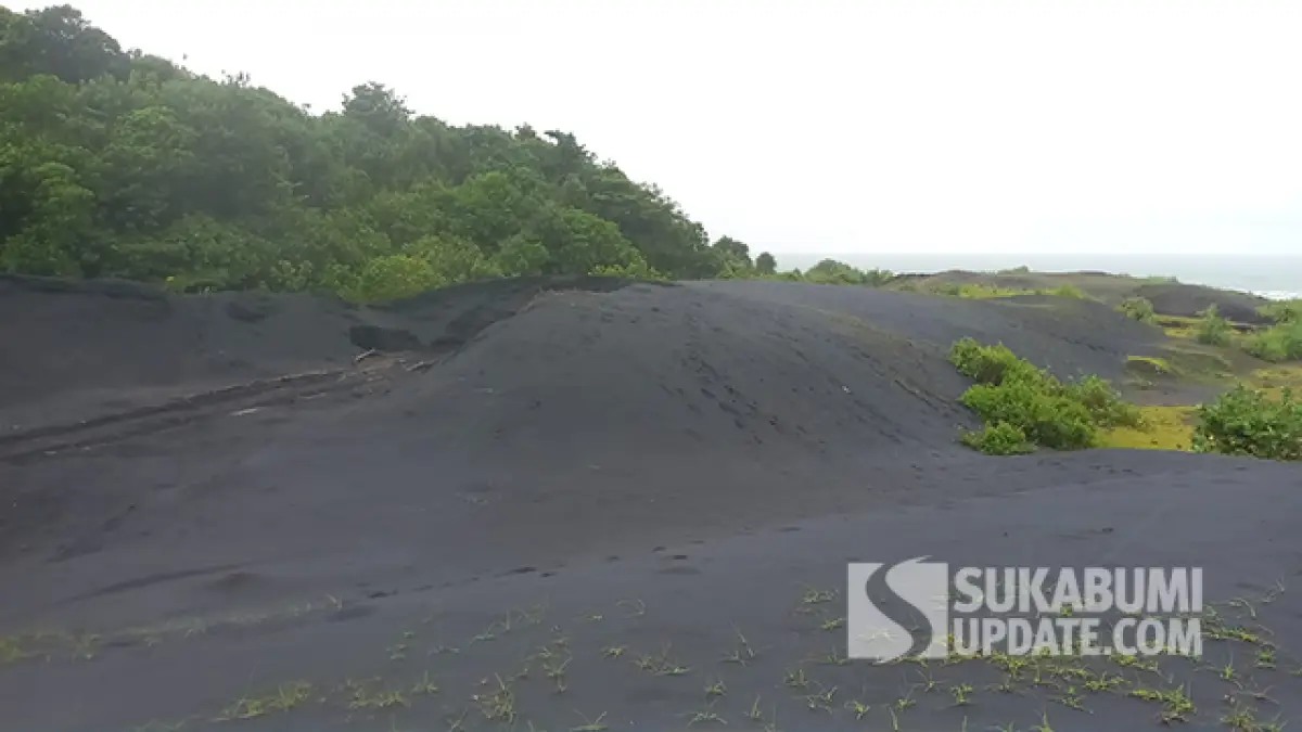 Tambang Pasir Besi di Karang Bolong Diduga Ilegal, Kades Cidahu Sukabumi Buka Suara