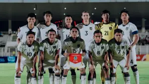 Starting line up Timnas Indonesia U-23 saat menghadapi India U-23 bulan Oktober lalu di Stadion Madya Senayan (Sumber: web/kitagaruda.id)