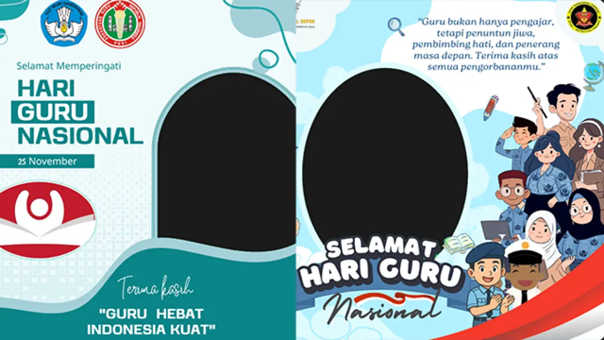 100 Link Twibbon Hari Guru Nasional 2025, Gratis Tinggal Pasang!