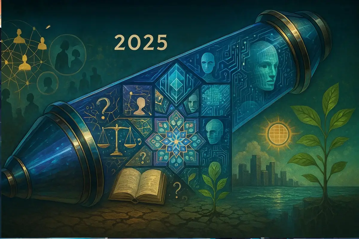 2025 menantang kita semua untuk tidak hanya menjadi pengguna teknologi yang pasif, tetapi menjadi warga negara digital yang kritis, bijaksana, dan tetap memegang teguh nilai kemanusiaan.