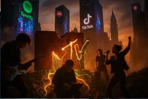 Pergerakan musik Indie di tahun 2025 adalah salah satu kekuatan paling dominan dan dinamis dalam lanskap musik global, didorong oleh teknologi dan semangat Do-It-Yourself (DIY). (Prompting:Sora)