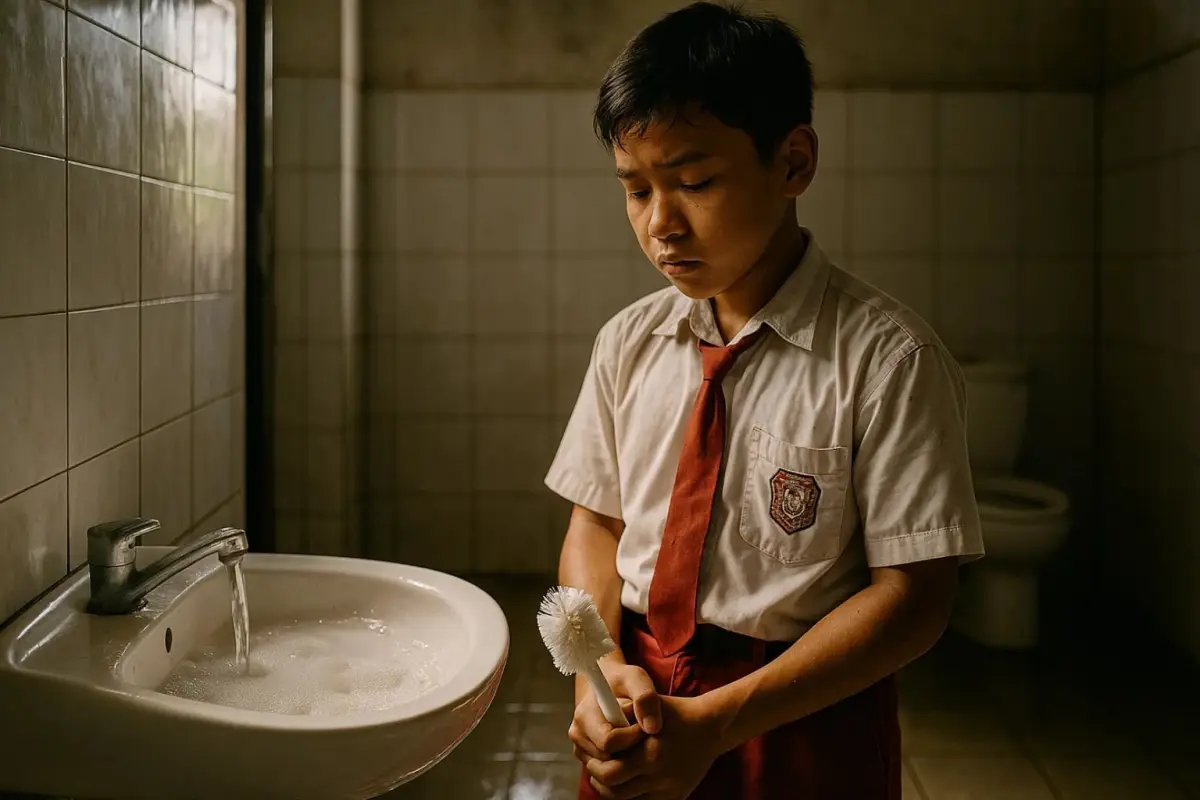 Filosofi di balik sanksi edukatif adalah menumbuhkan keinsyafan dan tanggung jawab pada diri siswa