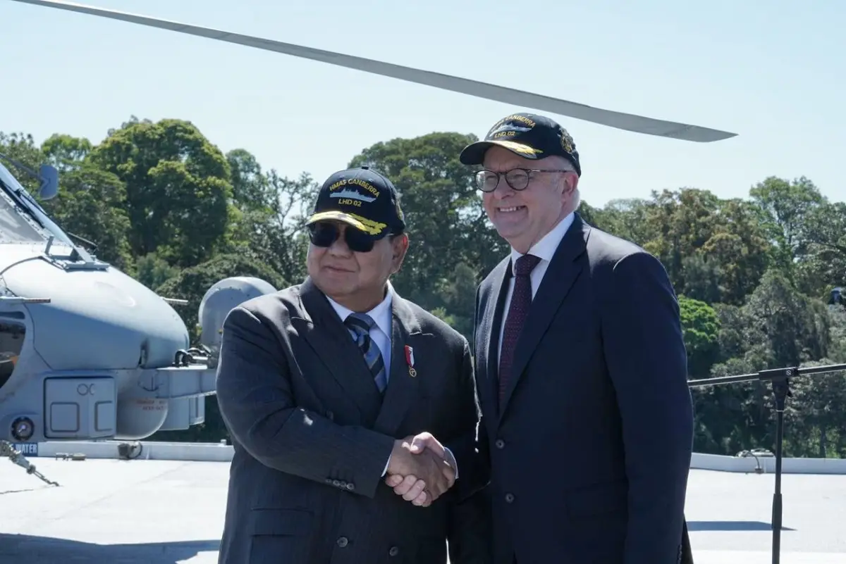 Traktat Prabowo-Albanese, Traktat Keamanan 2025 menjadi katalis penting bagi transfer teknologi pertahanan (ToT), terutama yang menargetkan sektor strategis. (Sumber foto:@Prabowosubianto/X)