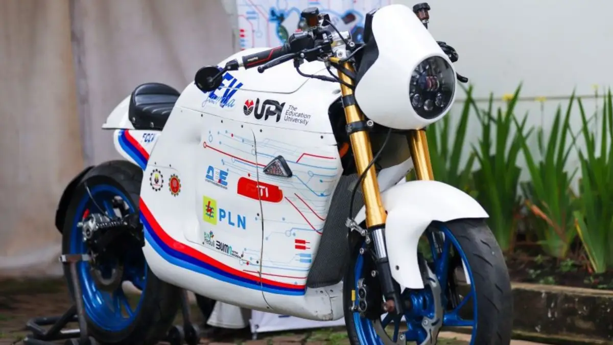 Motor Hidrogen Buatan Mahasiswa UPI Bandung yang Memiliki Banyak Fitur Unggulan