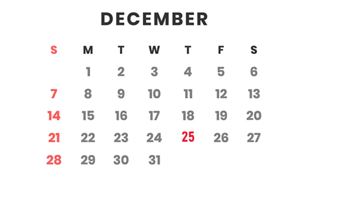 Libur Long Weekend Akhir Tahun Desember 2025 Menanti, Cek Disini Tanggalnya!