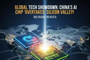 Bos Nvidia, Jensen Huang, peringatkan potensi China 'Overtake' dominasi AI AS. (Sumber : gemini)