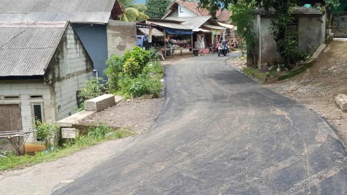 Rekonstruksi Jalan Pajagan-Cikiray Sukabumi Rampung, Akses Warga Kini Lebih Nyaman