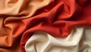 Ilutrasi bahan Rayon (Viscose), jenis bahan baju yang bikin gerah dan bau (Sumber : Freepik)