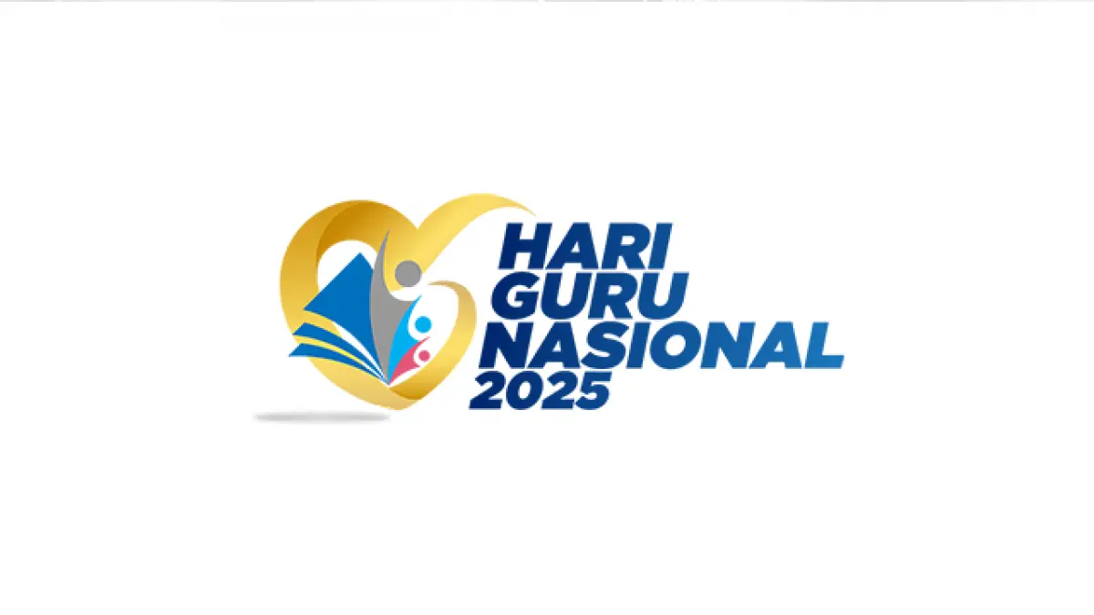 Logo Hari Guru Nasional 2025.