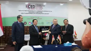 Konferensi internasional The International Conference on Computing, Engineering, and Design (ICCED 2025) yang diselenggarakan pada 13–15 November 2025 di Badr University in Cairo, Mesir (Sumber: dok nusa putra)