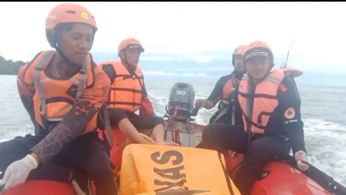 Korban Terakhir Pemancing Terseret Ombak di Pantai Cikeueus Sukabumi Ditemukan, Operasi SAR Ditutup