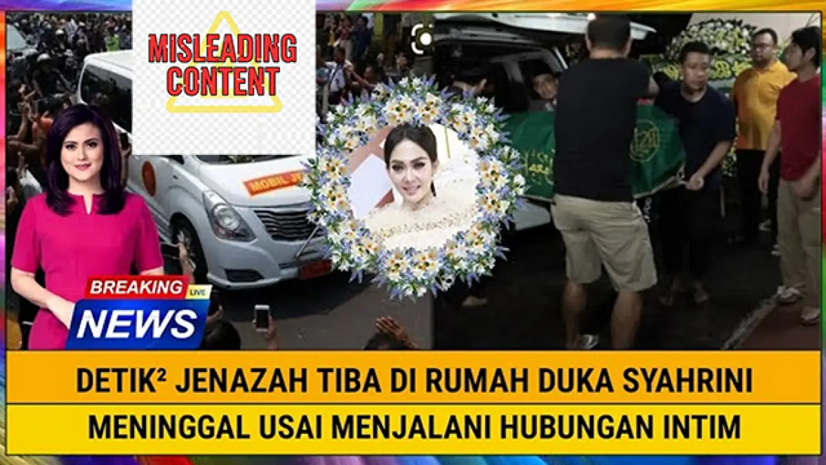 Cek Fakta: Artis Kelahiran Sukabumi Syahrini Meninggal Dunia Itu Hoaks!