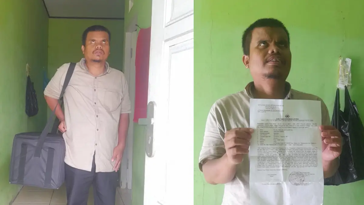 Kisah Prihatin Li Jali, Tunanetra di Cisaat Sukabumi Usai Dagangannya Raib Ditipu DKM Palsu