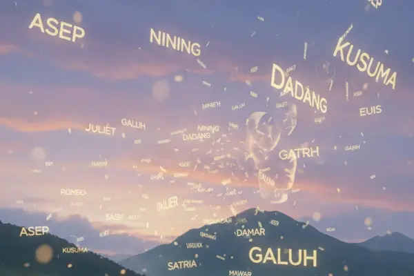 Secara khusus, penamaan anak perempuan dalam tradisi Sunda sarat dengan harapan agar mereka tumbuh menjadi sosok yang lembut, berharga, dan berwibawa. (Ilustrasi: CanvaAI)
