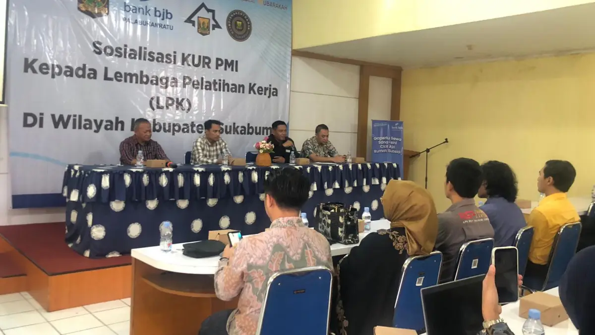 KUR Rp35 Juta Dibuka untuk Calon PMI Sukabumi, Disnakertrans–BJB Permudah Akses Pembiayaan