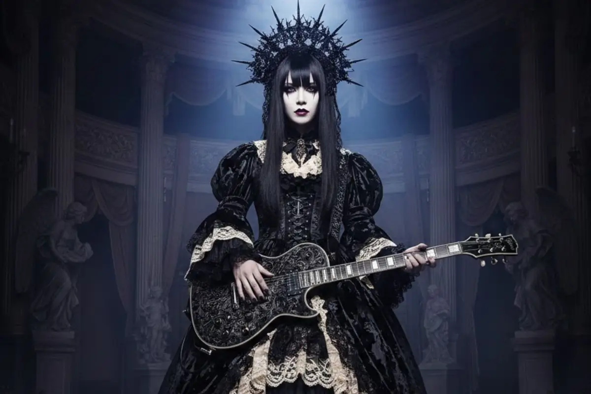 Para musisi Visual Kei, seperti X Japan, Luna Sea, dan Malice Mizer, secara sadar menggunakan tubuh mereka sebagai kanvas untuk mengaburkan garis antara gender dan realitas, menciptakan sosok panggung yang memesona dan berlebihan.