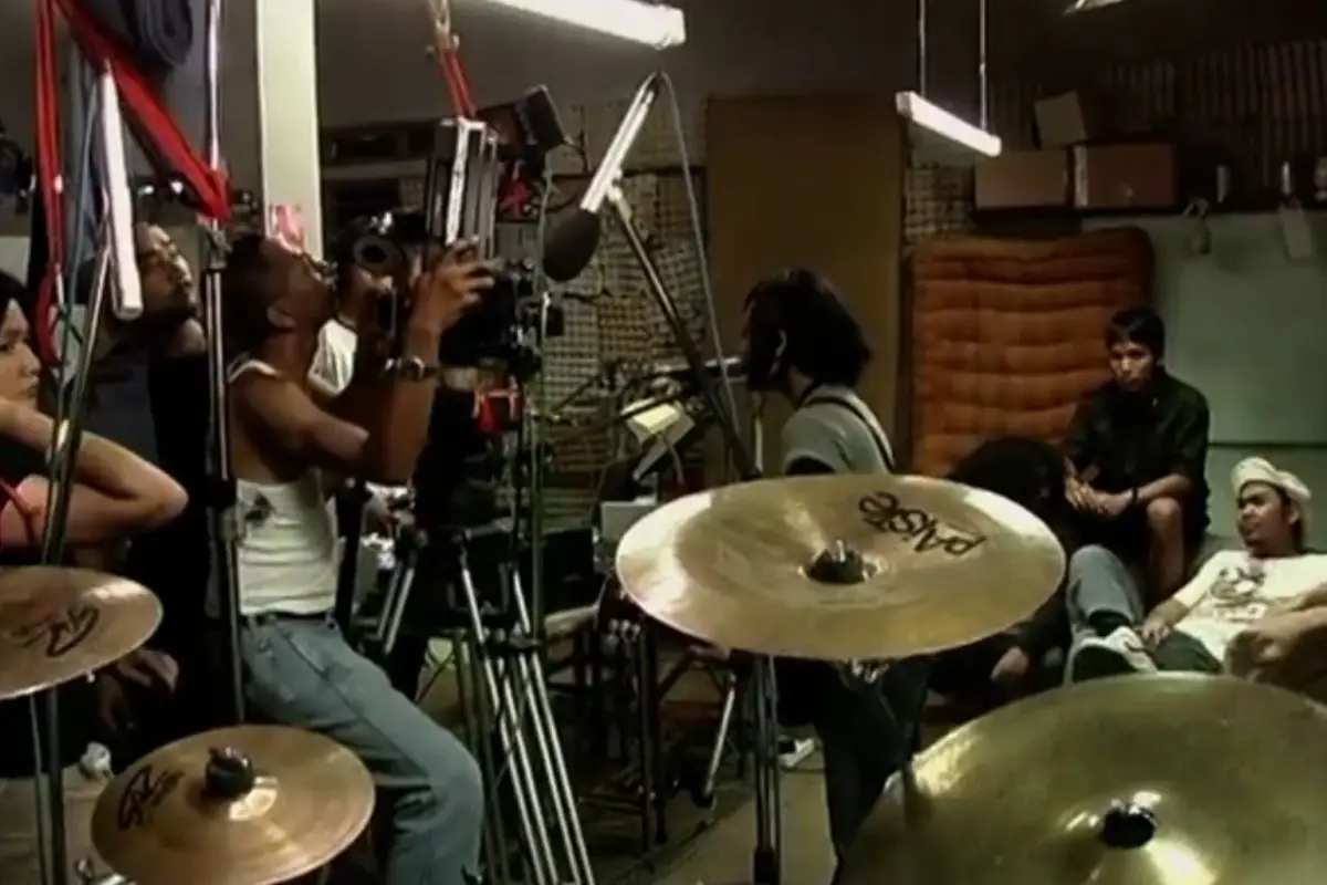 Bhind the scene saat pengambilan gambar film 