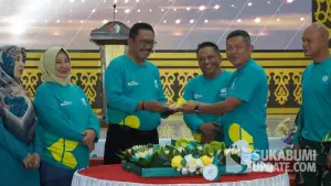 Bupati Sukabumi, Asep Japar dalam Peringatan Hari Kesehatan Nasional (HKN) ke-61 (Sumber: SU/Ilyas Supendi)