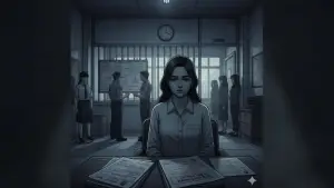 Ilustrasi untuk artikel opini berjudul Saat Keadilan Terhambat Prosedur. (Sumber Foto: Google Gemini/AI)