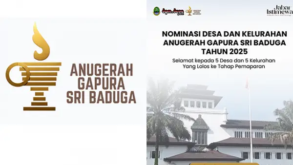 Anugerah Gapura Sri Baduga 2025: Tidak Ada Desa atau Kelurahan dari Sukabumi yang Lolos. (Sumber : DPM Desa Jabar)