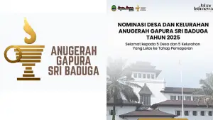 Anugerah Gapura Sri Baduga 2025: Tidak Ada Desa atau Kelurahan dari Sukabumi yang Lolos. (Sumber : DPM Desa Jabar)