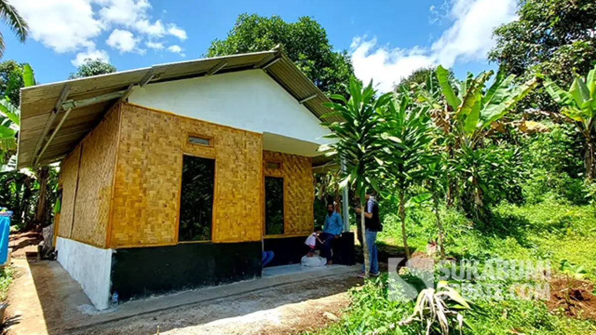 Rumah Baru Abah Misjo Berdiri, Hasil Kolaborasi Sukabumiupdate Peduli dan Donatur