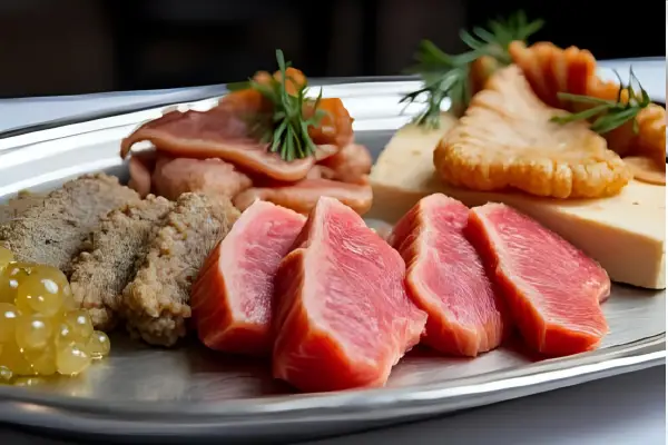 Ada beberapa makanan di dunia ini yang harganya memang sangat mahal dan seringkali dianggap di luar nalar (outrageously priced). (Sumber: CanvaAI)