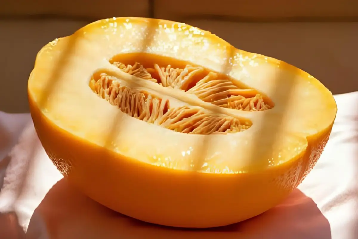 Mekon ini setiap buahnya mencapai tingkat kemanisan yang sempurna, bentuk yang bulat, dan pola jaring kulit yang indah serta seragam.