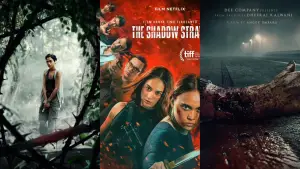 Poster Film Thriller Indonesia Borderless Fog / Kabut Berduri, The Shadow Strays dan Vina: Sebelum 7 Hari (Sumber : X/@FilmIndoSource)